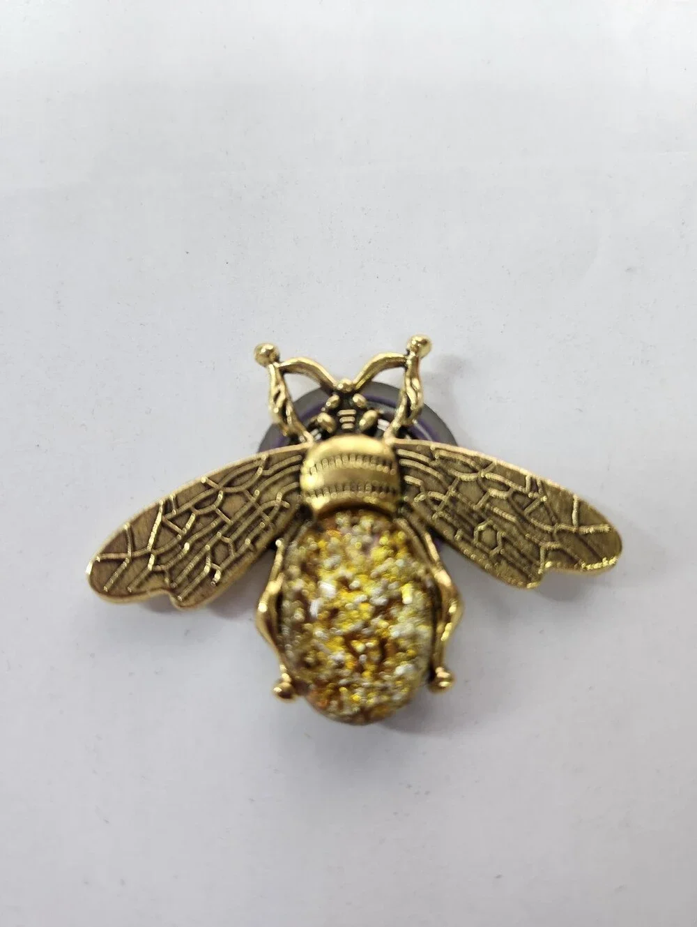 firefly magnetic brooch vintage